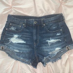 American Eagle Tomgirl Shortie Shorts